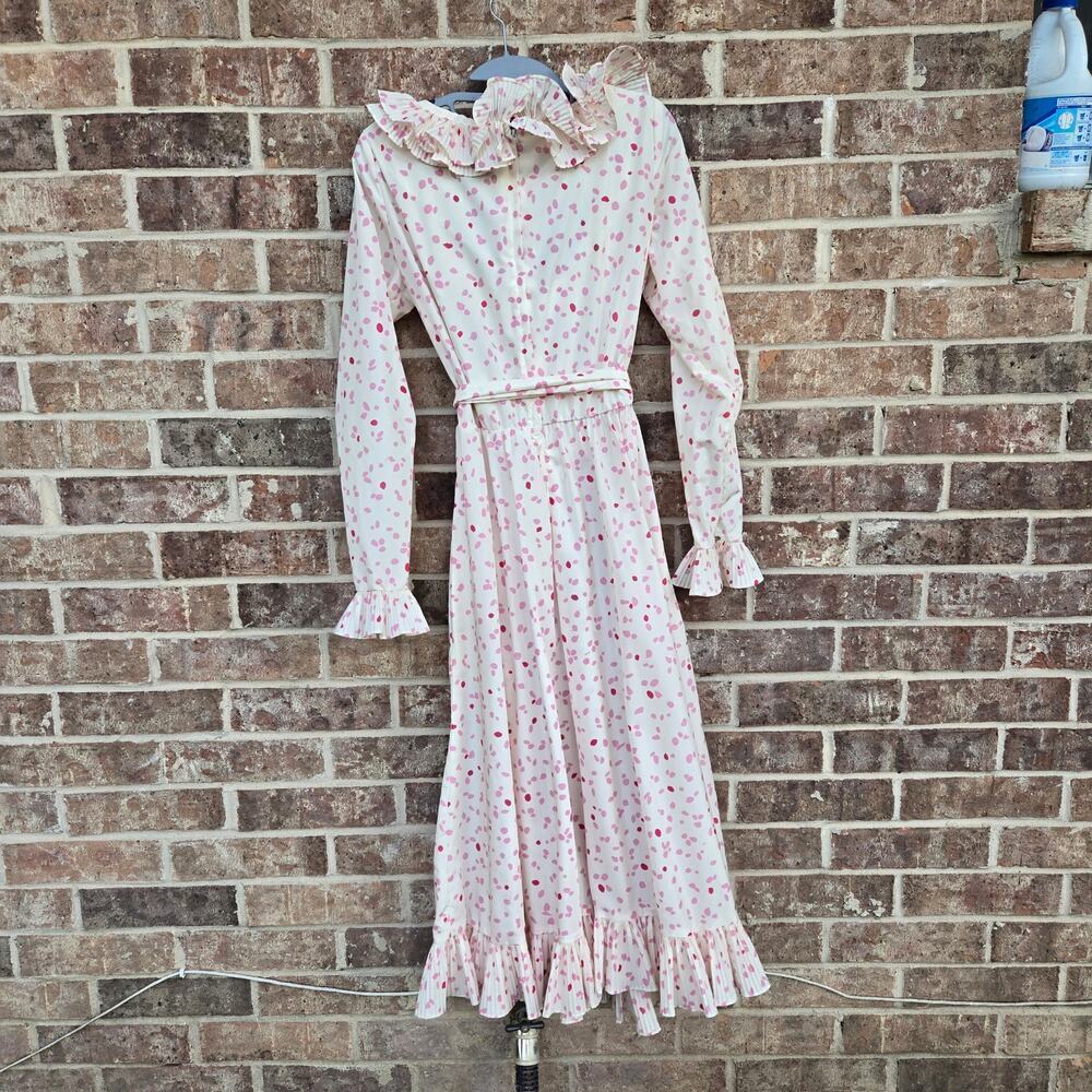Victor Costa Vintage Midi Length Dress Size M - Picture 3 of 5